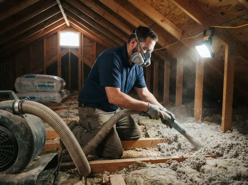 Attic Sanitation and Insulation Restoration in Dallas, TX