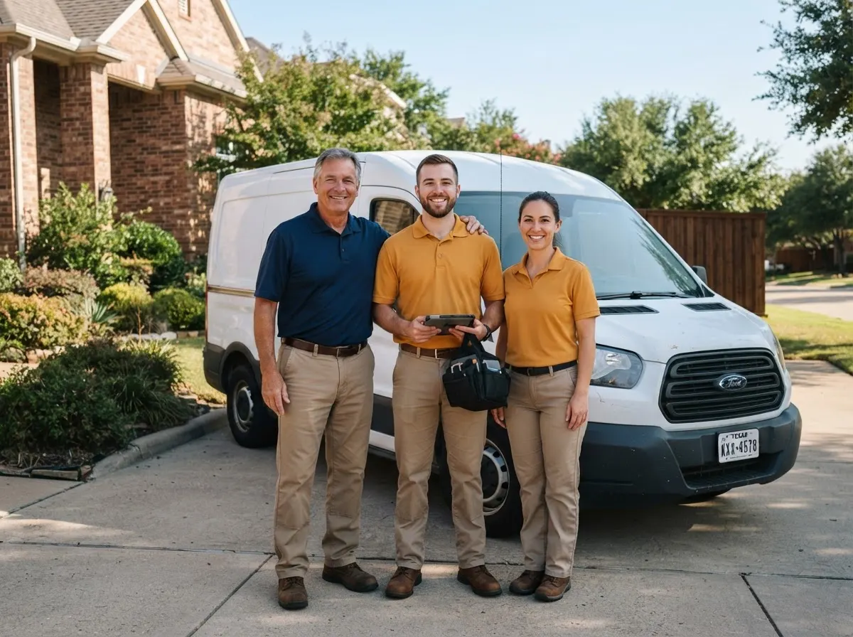 Black Anchor Pest Control pest control service team in Dallas, TX